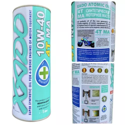 NHỚT XADO ATOMIC OIL 10W40 4T